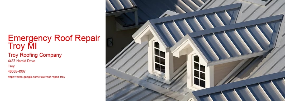 Emergency Roof Repair Troy MI Troy Roofing Company Emergency Roof Repair Troy MI