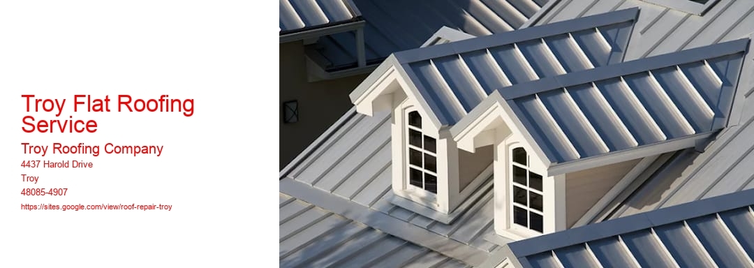 Troy Flat Roofing Service