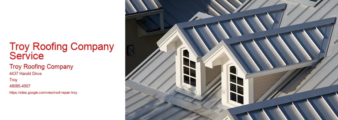 Troy Roofing Company Service